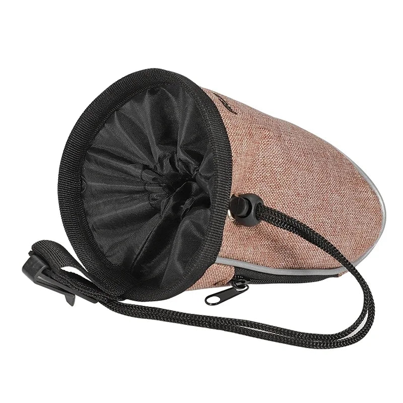 Dog Treat Training Pouch Easily Carries Pet Toys Treats Built In Poop Bag Dispenser Outdoor Dog Trainings Bag