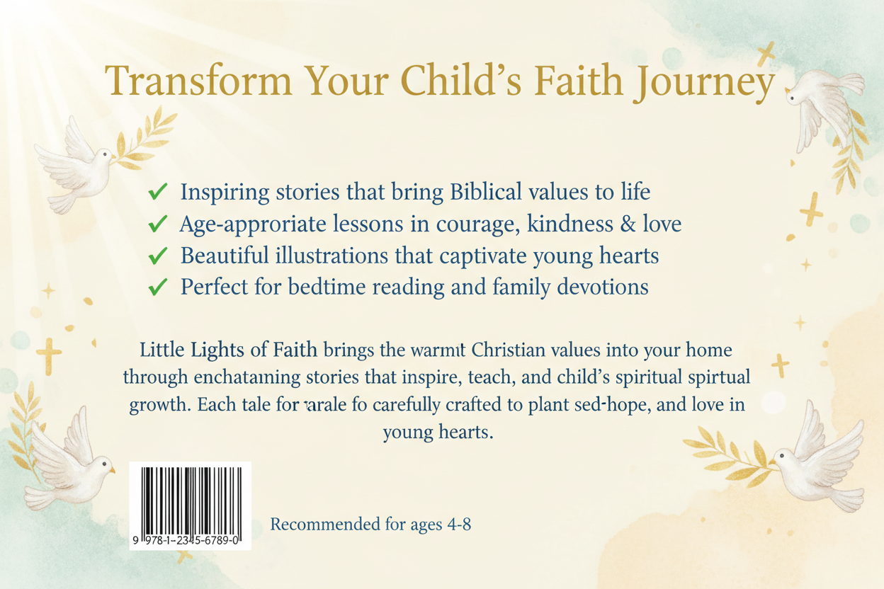 Little Lights of Faith - Contracapa