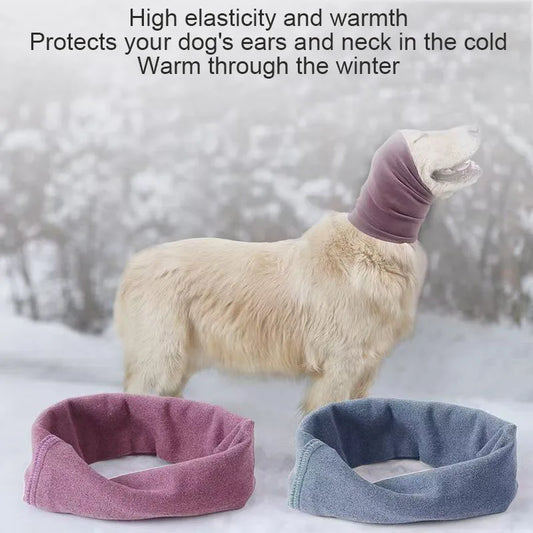Dog Earmuffs Cat Grooming Hair Dryer Neck Cover Earplugs Soothing Emotions Anti-stress Noise Reduction Head Cover Pet Special