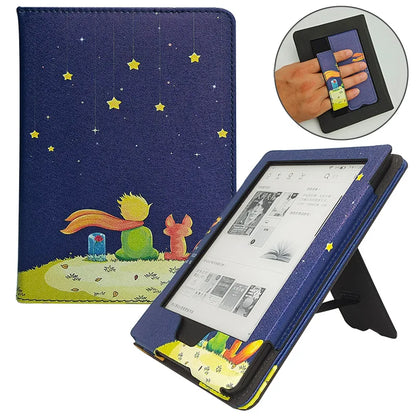 Kindle 8 Case for Kindle (8th Generation, 2016) with Smarter Sleep&Wake/Magnatic Closure/Stand/Hand Strap for Model No SY69JL