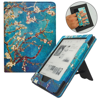 Kindle 8 Case for Kindle (8th Generation, 2016) with Smarter Sleep&Wake/Magnatic Closure/Stand/Hand Strap for Model No SY69JL