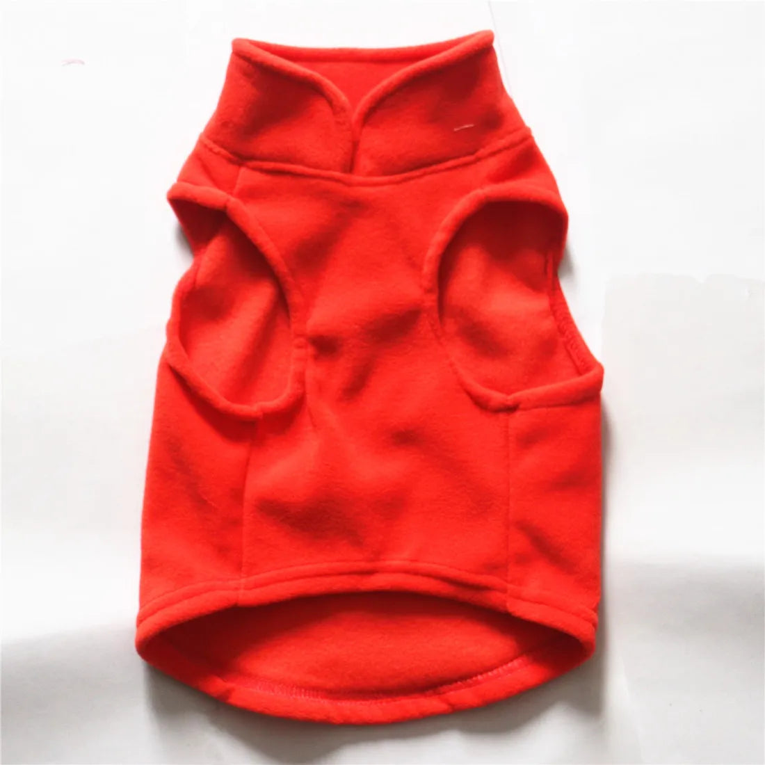 Dog Clothes Dog Sweater with Leash Ring Soft Winter Pet Clothes Warm Fleece Vest Dog Cozy Jacket for Dog Supplies French Bulldog