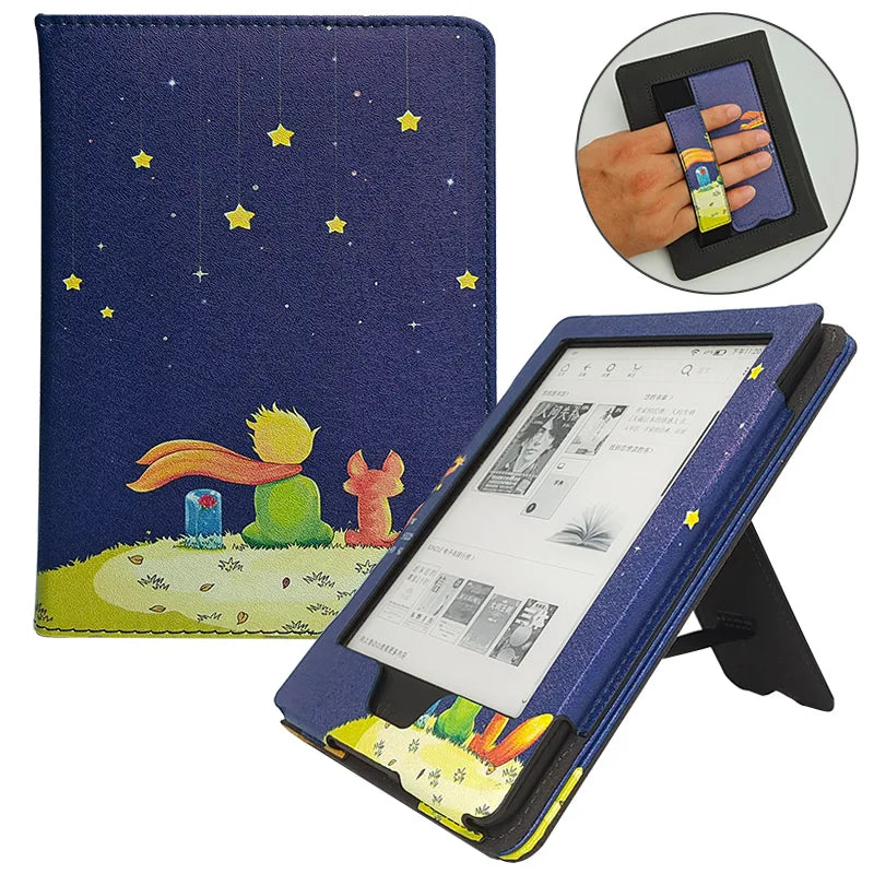 Kindle 8 Case for Kindle (8th Generation, 2016) with Smarter Sleep&Wake/Magnatic Closure/Stand/Hand Strap for Model No SY69JL