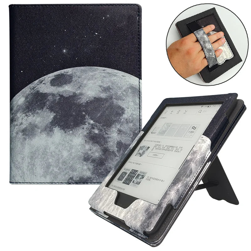 Kindle 8 Case for Kindle (8th Generation, 2016) with Smarter Sleep&Wake/Magnatic Closure/Stand/Hand Strap for Model No SY69JL