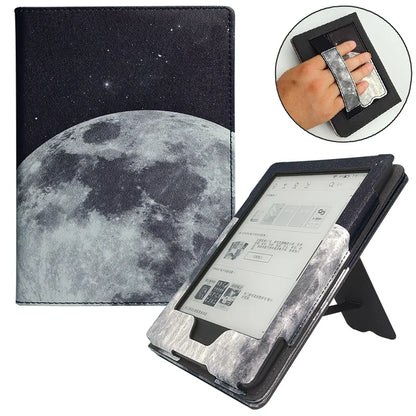 Kindle 8 Case for Kindle (8th Generation, 2016) with Smarter Sleep&Wake/Magnatic Closure/Stand/Hand Strap for Model No SY69JL