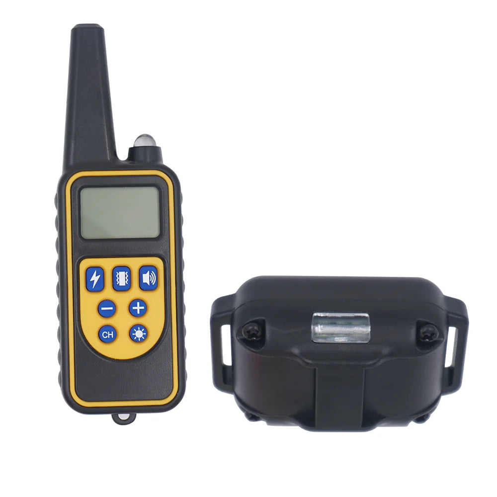 800M Dog Training Equipment Collar Professional Chain for 3 Dogs Small Large Bark with Remote Control 3 Mode Dog Training Collar