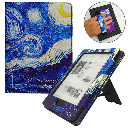 Kindle 8 Case for Kindle (8th Generation, 2016) with Smarter Sleep&Wake/Magnatic Closure/Stand/Hand Strap for Model No SY69JL