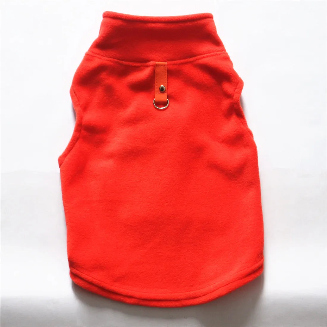 Dog Clothes Dog Sweater with Leash Ring Soft Winter Pet Clothes Warm Fleece Vest Dog Cozy Jacket for Dog Supplies French Bulldog