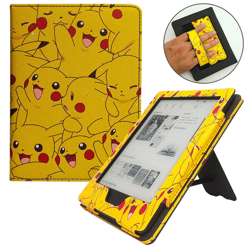 Kindle 8 Case for Kindle (8th Generation, 2016) with Smarter Sleep&Wake/Magnatic Closure/Stand/Hand Strap for Model No SY69JL