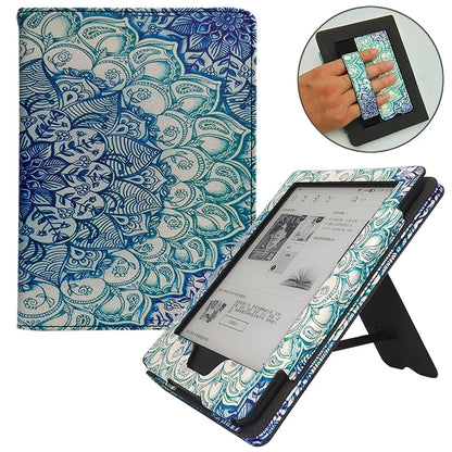 Kindle 8 Case for Kindle (8th Generation, 2016) with Smarter Sleep&Wake/Magnatic Closure/Stand/Hand Strap for Model No SY69JL