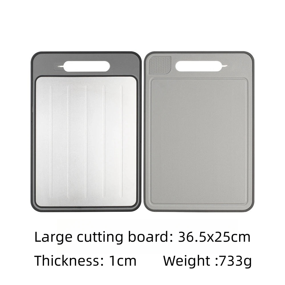 Kitchen Thawing Cutting Board Defrosting Function Physical Thawing Chopping Board Kitchen GarlicHigh Efficiency Physical Thawing