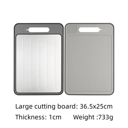 Kitchen Thawing Cutting Board Defrosting Function Physical Thawing Chopping Board Kitchen GarlicHigh Efficiency Physical Thawing