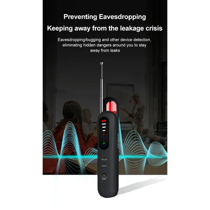 Camera detector, travel security guard, infrared scanner, anti-eavesdropping, positioning signal detector T06