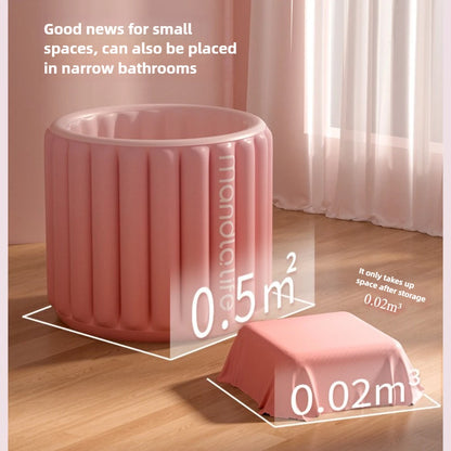 1 inflatable bath tub, home bath tub, don't mind tub, children and adults bathtub, adults folding full-body bath tub, SPA