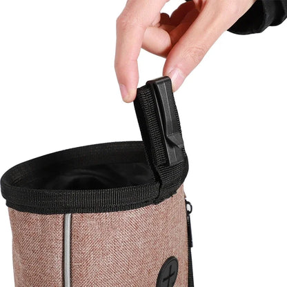 Dog Treat Training Pouch Easily Carries Pet Toys Treats Built In Poop Bag Dispenser Outdoor Dog Trainings Bag