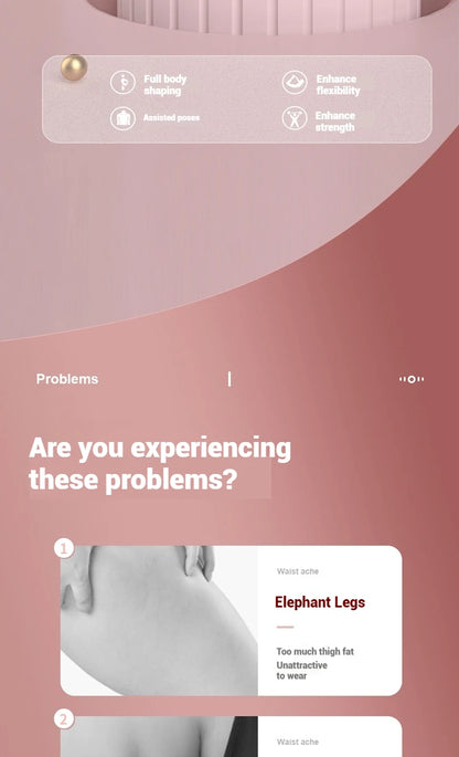 Resistance Ring for Legs, Elderly Limb Resistance Yoga Ring, Multi-functional Pilates Ring, Leg Exercise Resistanc