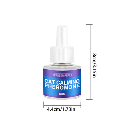 48/96ml Pet Calming Diffuser Comfort Natural Pheromone Diffuser Calming Pheromone Long Lasting Calming Diffuser For Cats, Dogs