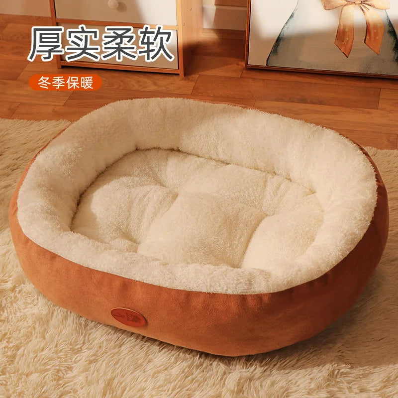 Pet Dog Cat Bed Mat Large Dog Sofa Bed Warm Pet Nest Kennel For Small Medium Large Dogs Puppy Kitten Plus Size Sleeping Mattres