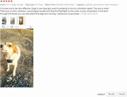 Training Collar Dog 800m Anti Bark Dog Collar Waterproof With Pet Rechargeable Pet Remote Control Electric Collar For Dogs