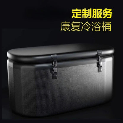 Customized ice therapy bathtub ice bucket athlete physiotherapy bath water cooling basin chiller wire drawing material