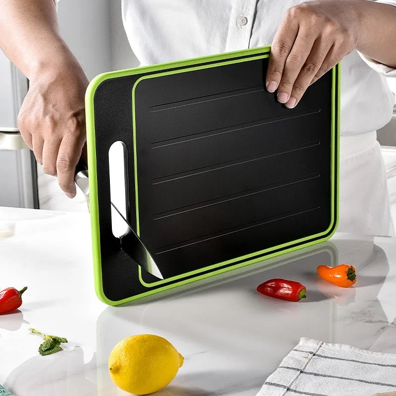 Kitchen Thawing Cutting Board Defrosting Function Physical Thawing Chopping Board Kitchen GarlicHigh Efficiency Physical Thawing