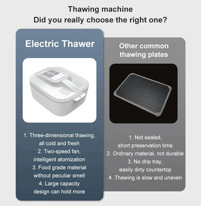 Multifunctional 4-in-1 Home Meat Defroster Large Capacity Kitchen Quick Defroster Food Steak Defroster Fruit Drainer Basket