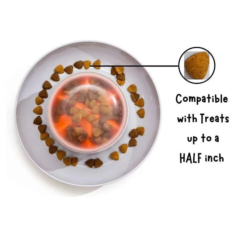 Interactive Dog Toy Pet Automatic Food Treat Dispenser Slow Food Pet Snack Feeder for Dog Cat Training