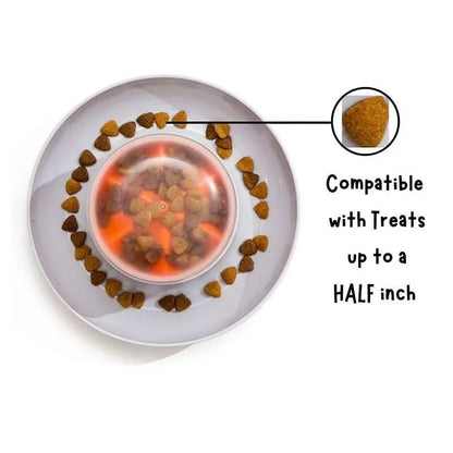 Interactive Dog Toy Pet Automatic Food Treat Dispenser Slow Food Pet Snack Feeder for Dog Cat Training