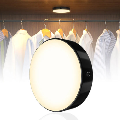 WILLED Rechargeable Dimmable Touch Light Buit-in 1000mAh Batter Portable LED Night Lights for Cabinet Wardrobe Kitchen Bedroom