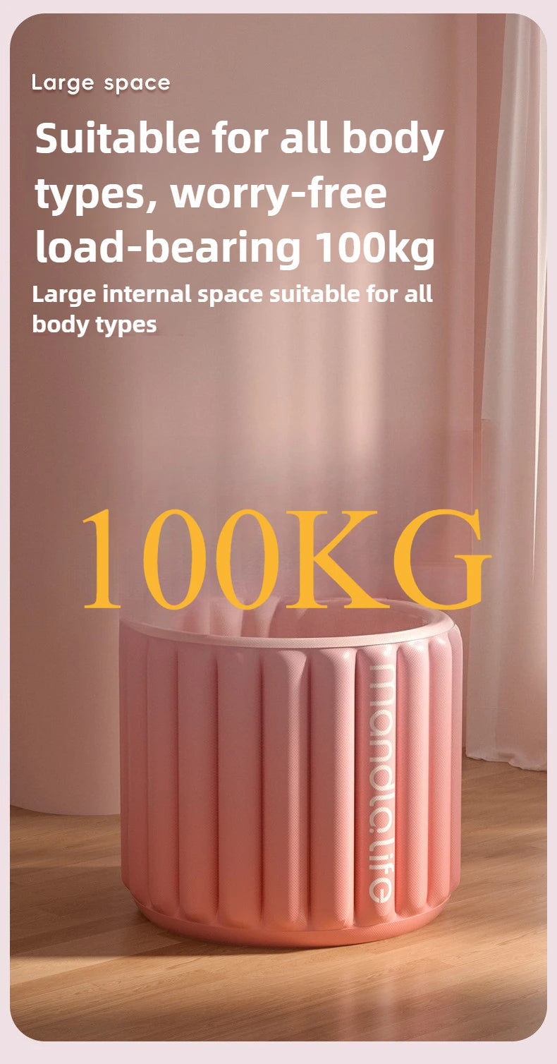 1 inflatable bath tub, home bath tub, don't mind tub, children and adults bathtub, adults folding full-body bath tub, SPA