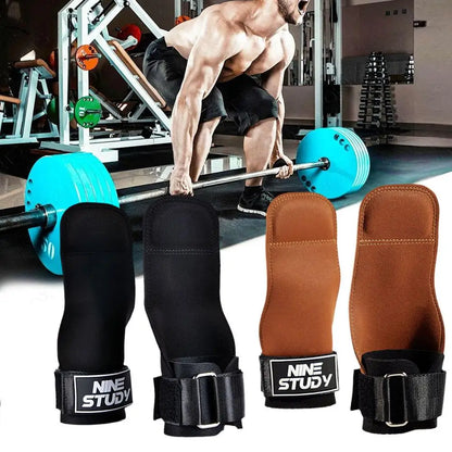 Fitness Pull-up Assist Belt Male Pull-up Wrist Grip Belt Wrist Support Gloves Bench Push-pull Back Auxiliary Horizontal Bar