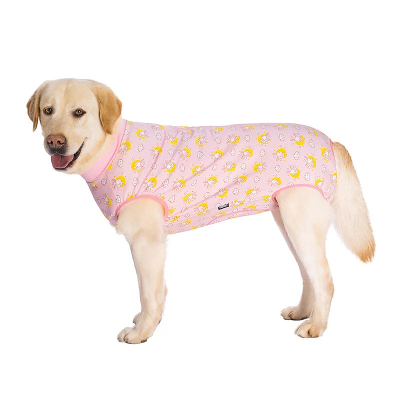 Dog Sterilization Suit Cotton Dog Recovery Suit Anti Licking Wounds Pet Care Clothes After Surgery Clothes Apparels Pet Supplies