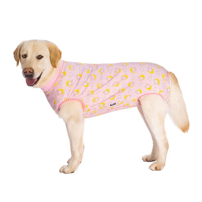 Dog Sterilization Suit Cotton Dog Recovery Suit Anti Licking Wounds Pet Care Clothes After Surgery Clothes Apparels Pet Supplies