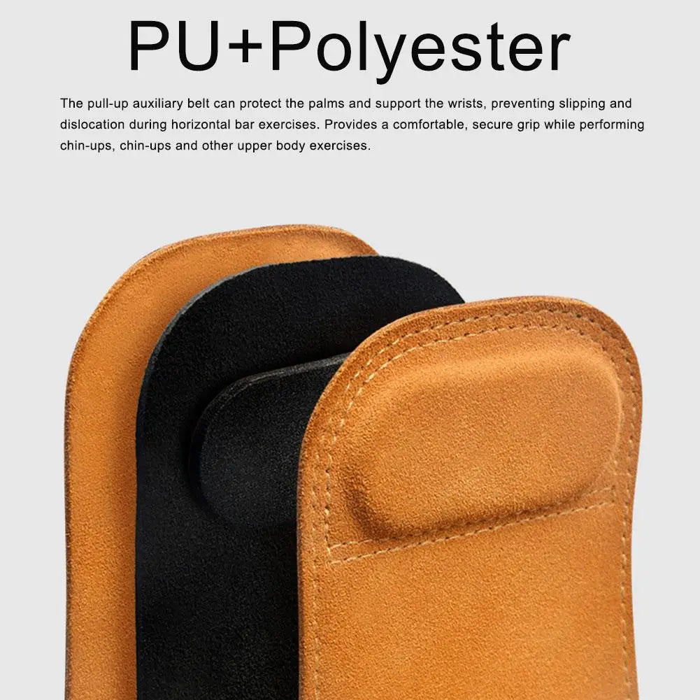 Fitness Pull-up Assist Belt Male Pull-up Wrist Grip Belt Wrist Support Gloves Bench Push-pull Back Auxiliary Horizontal Bar