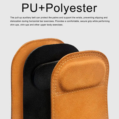 Fitness Pull-up Assist Belt Male Pull-up Wrist Grip Belt Wrist Support Gloves Bench Push-pull Back Auxiliary Horizontal Bar