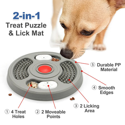 Dog Bowl, Pet Bowl, Slow Food Bowl for Cats, A New Type of Pet Intelligence and Entertainment Gadget That Can Hold Dog Cages