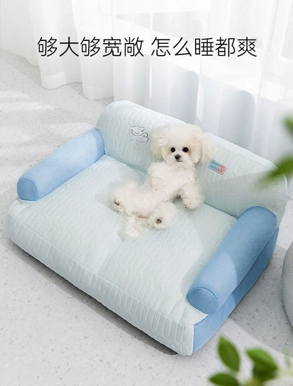 Pet bed - Dog sofa - Latex dog mat - Breathable and washable dog bed - Cat bed - Small dog sleeping cat