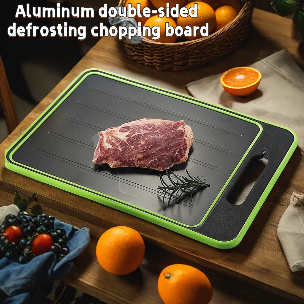 Kitchen Thawing Cutting Board Defrosting Function Physical Thawing Chopping Board Kitchen GarlicHigh Efficiency Physical Thawing