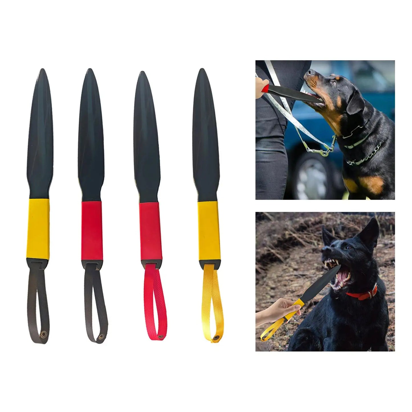 Dog Bite Training Stick Professional Nylon Durable Interactive Dog Chew Toys for Training Pitbull Medium Large Strong Dogs