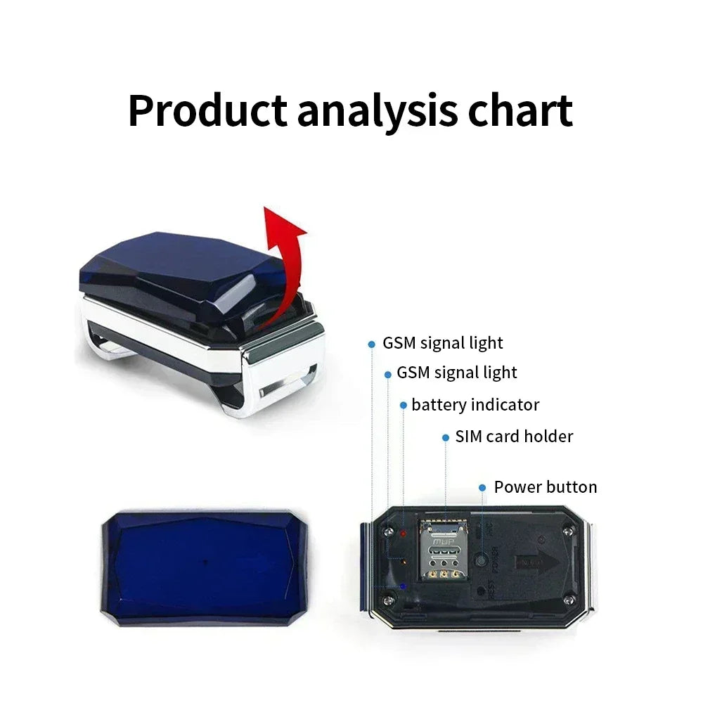 Multifunctional Pet Smart G12 GPS Tracker Mini Anti-Lost Collar Waterproof Locator Tracer Device For Dog Cat Pets Accessories