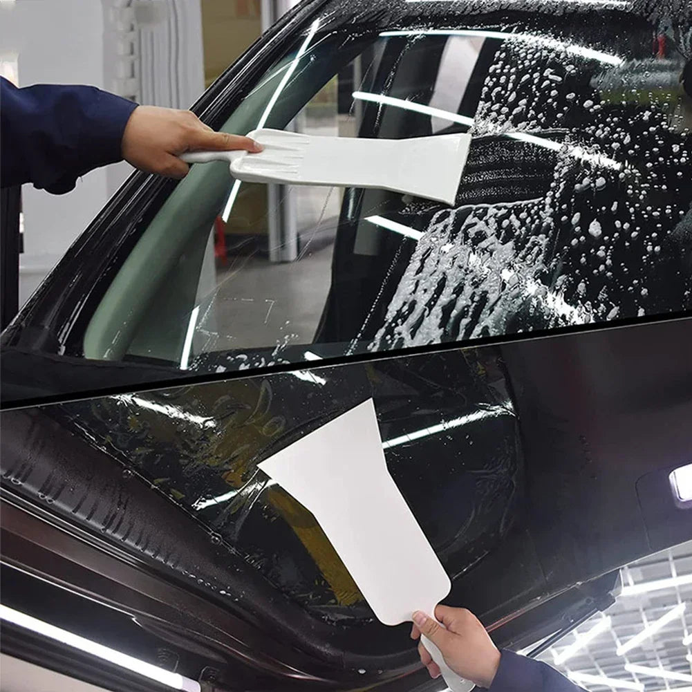 1PC Car Tint Film Applicator Squeegee Tool, Auto Decals Wrapping PET Scraper for Window Tinting & Vehicle Wrap Installation