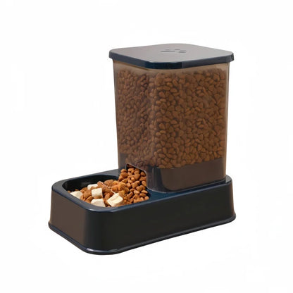 1/2 Pcs Pet Water Dispenser And 1 Pet Food Dispenser Set,  Cat Water Dispensers,  Pet Bowl Feeders