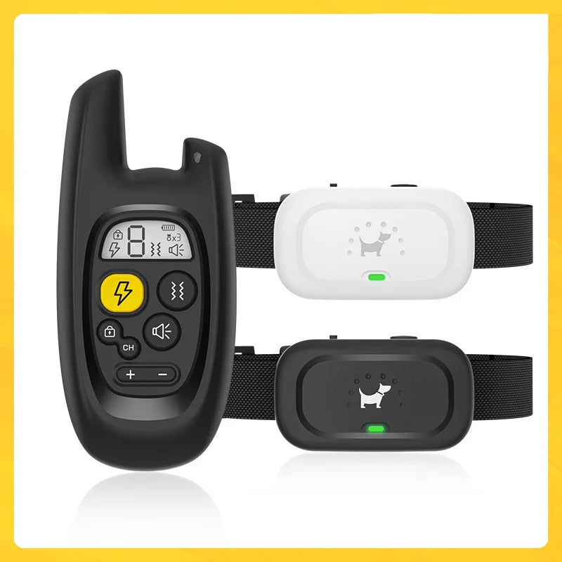 Dog training device remote control barking device pet dog trainer electric shock collar pet supplies waterproof