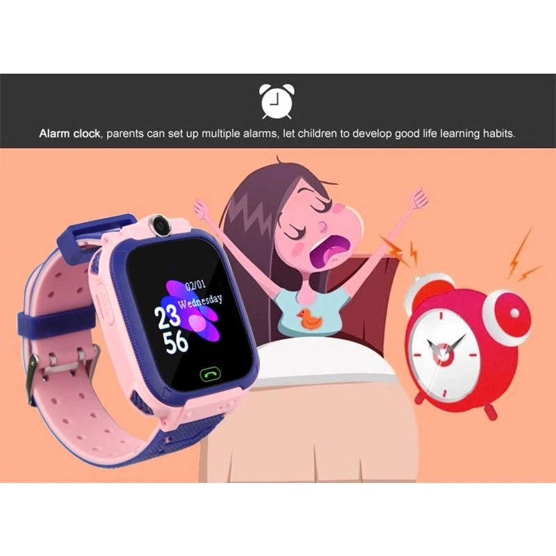 Smart Watch For Kids - Location, Camera, Video, Music, Games, Alarm, Calculator