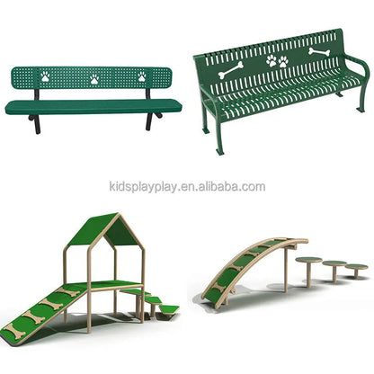 Dog Park Training playground Equipment Long Tunnel Run