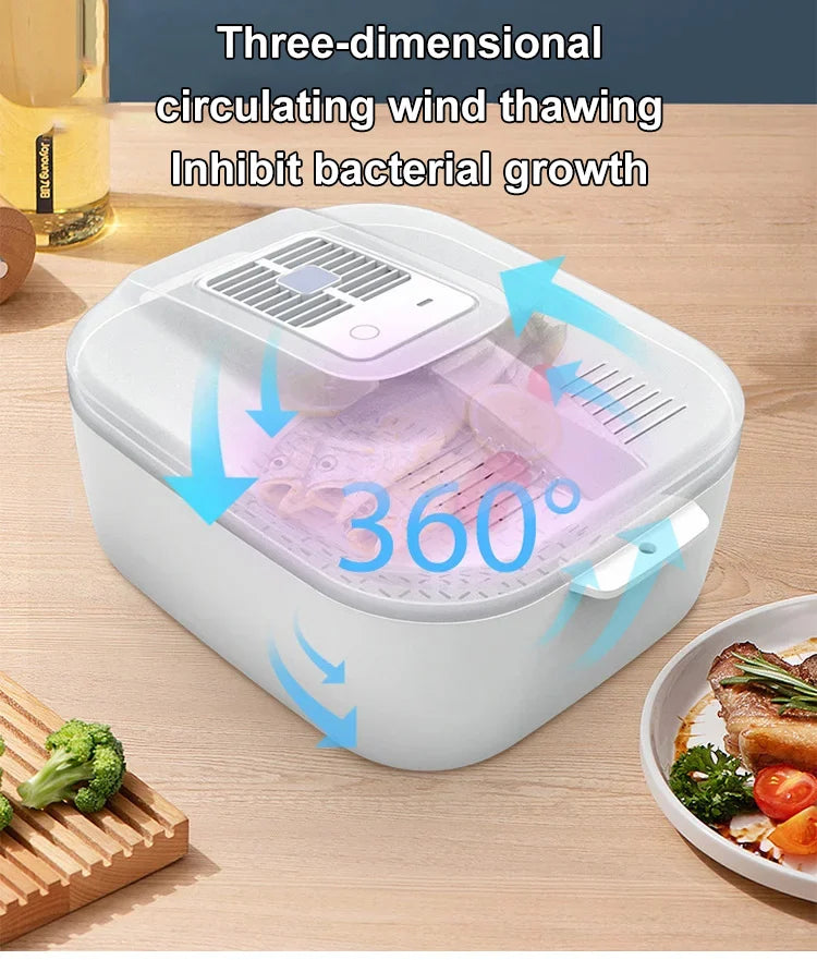 Multifunctional 4-in-1 Home Meat Defroster Large Capacity Kitchen Quick Defroster Food Steak Defroster Fruit Drainer Basket