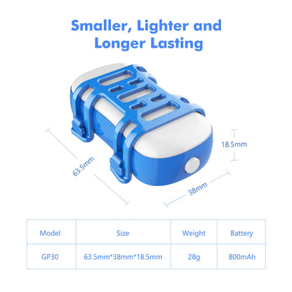 ‌4G Dog Cat GPS Tracker for Pets - Waterproof Smart Locator with App, Live Tracking & Light/Sound Search with Subscription