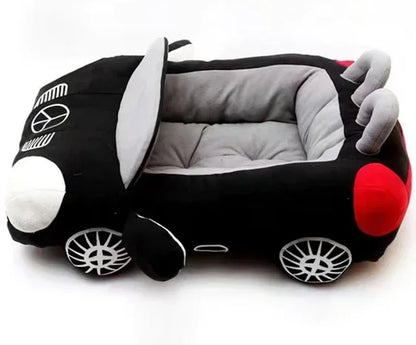Large Car Shaped Dog Cat Bed Warm Pet House Cool Cartoon Shark Pet Cave Cat Dog Beds Sweet Kittens Basket Warm Cat Beds Cushion