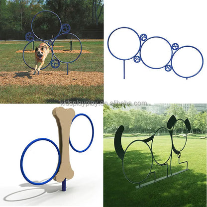 Dog Park Training playground Equipment Long Tunnel Run