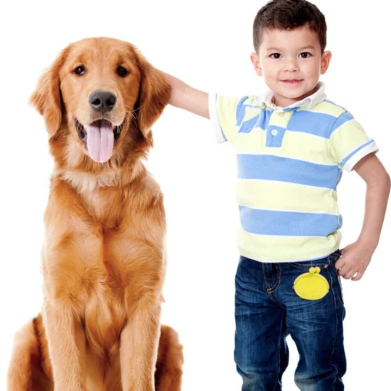 Dog Training Food Snack Pouch Waist Bag Pet Travel Outdoor Walking Treat Storage Pocket for Canine Walks